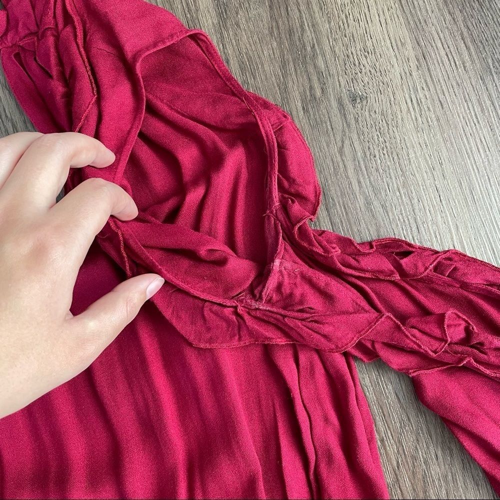 IRO- Raspberry Mini Dress Size 38 (M/6) - Picture 8 of 12